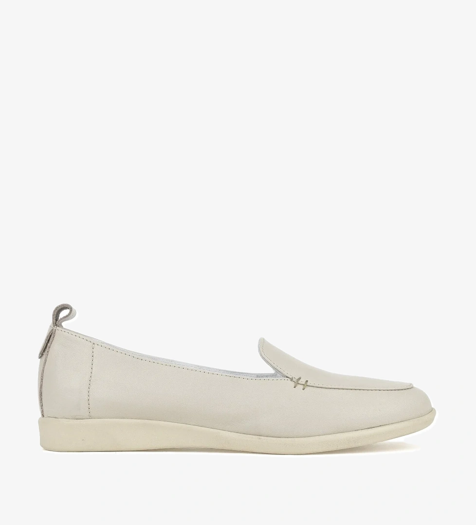 Kadın Hakiki Deri Günlük Ayakkabı 1411022Z2442 Buz