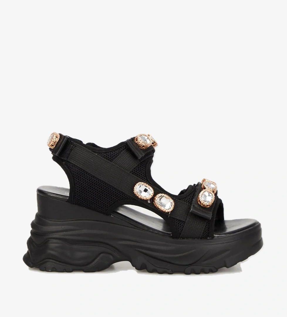 Guja Bayan Sandalet 38924Y363 SİYAH model görseli