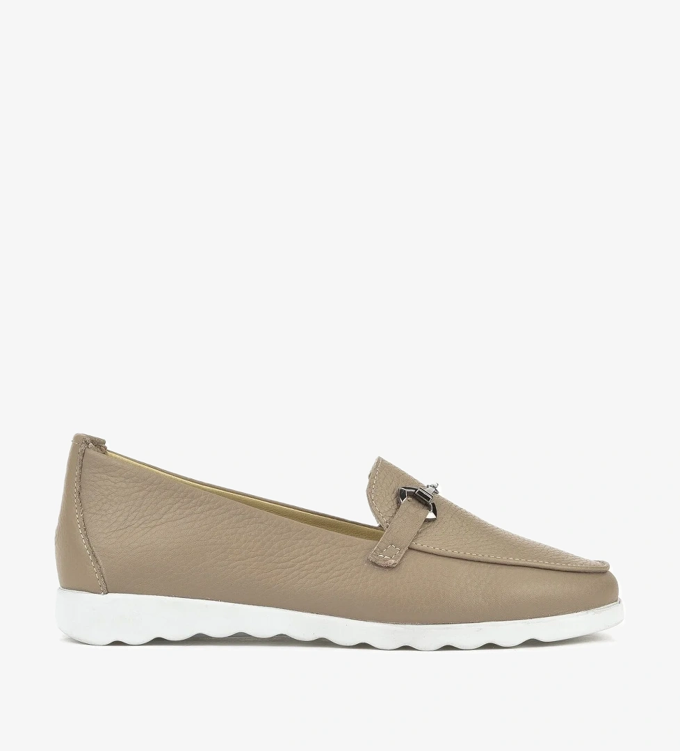 Kadın Hakiki Deri Günlük Ayakkabı 1411022Z2072 Vizon