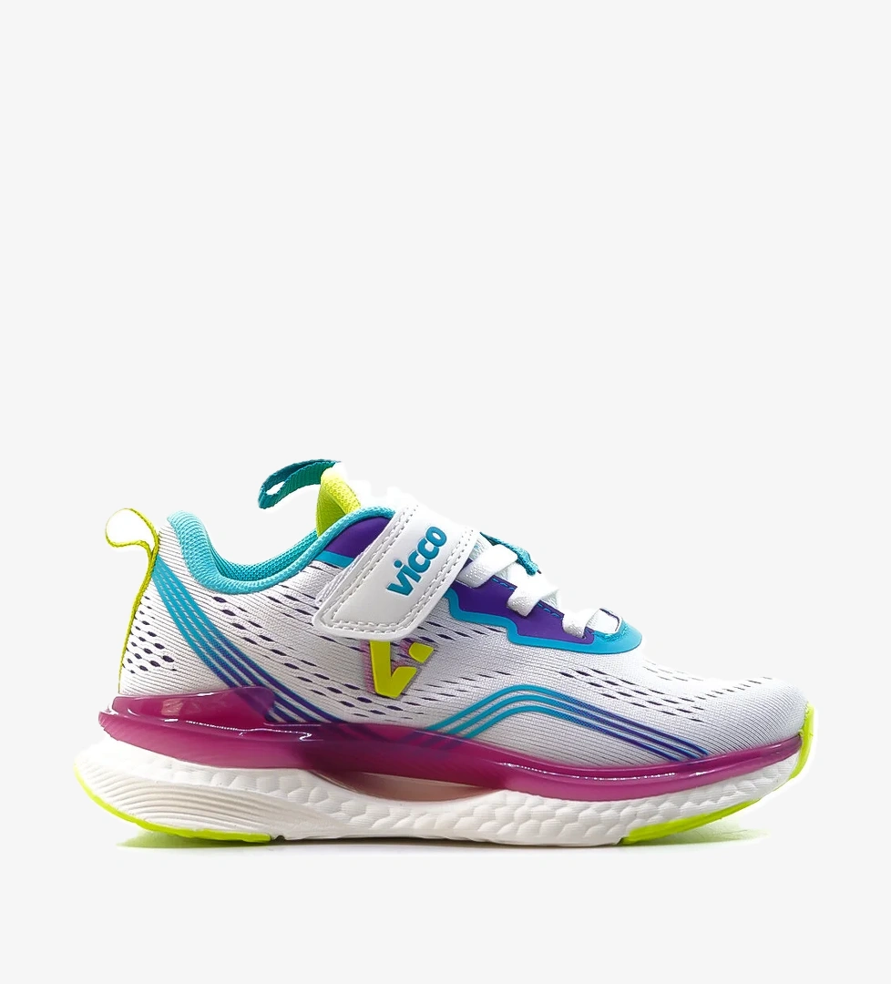 Vicco VİCCO NEBULA KIZ ÇOCUK ANATOMİK TABAN SNEAKER GÜNLÜK SPOR AYAKKABI (26-35) 24Y 346.113 FK BEYAZ model görseli