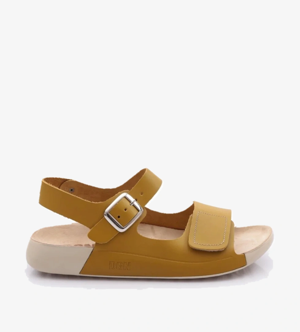 P28 Kadin Çift Bantli Sandalet - Görsel 1