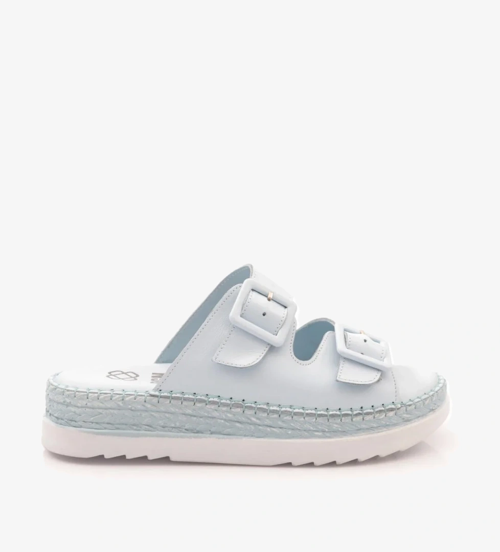 2039 Kadin Üstü Kemer Detayli Ayarlanabilir Terlik