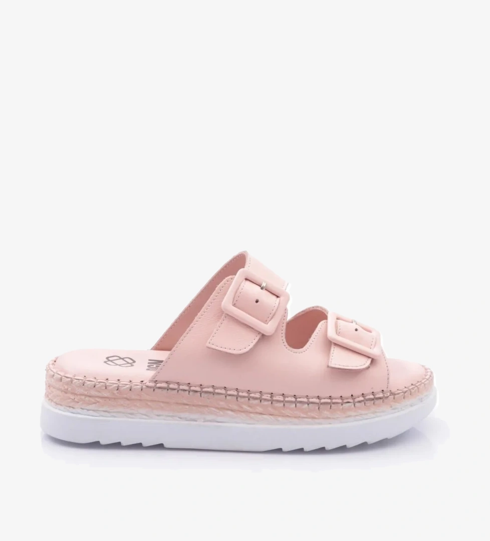 2039 Kadin Üstü Kemer Detayli Ayarlanabilir Terlik