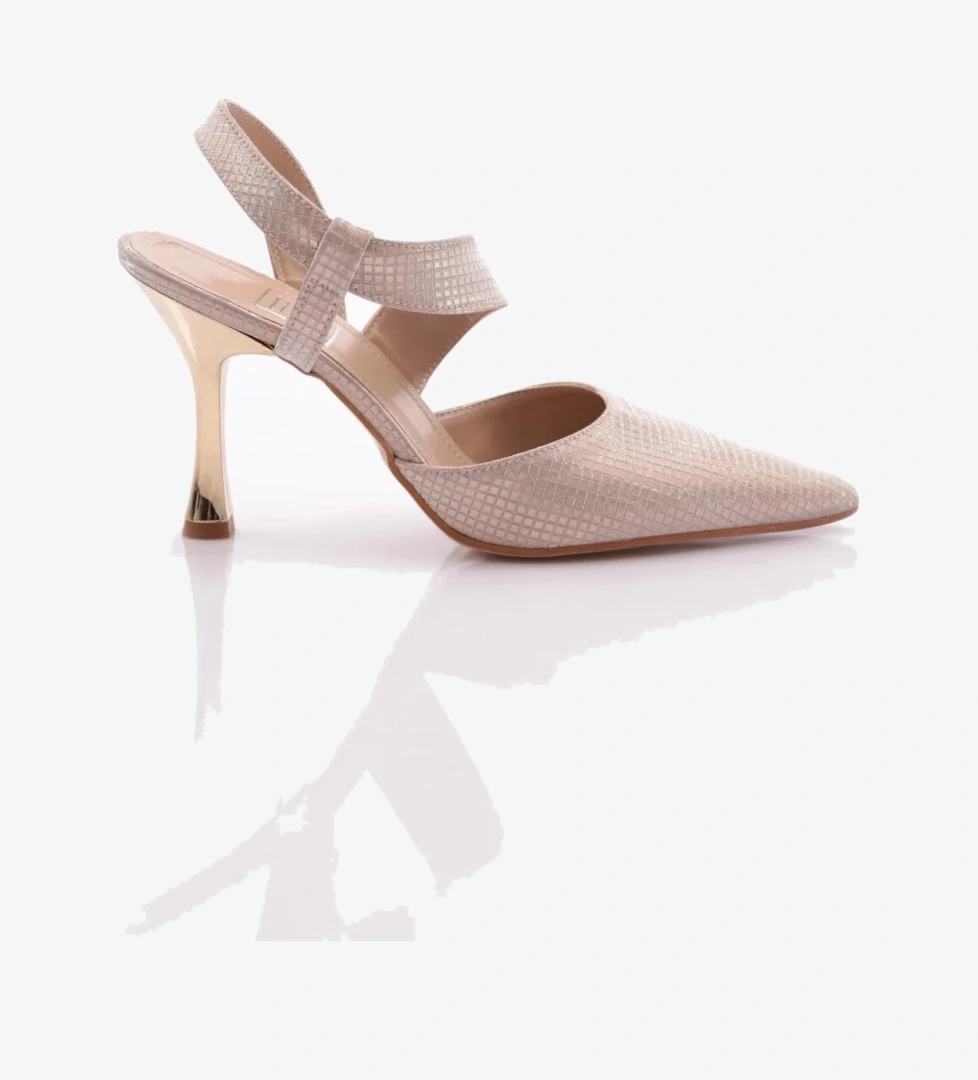 1012 Kadin Bilek Saran Topuklu Ayakkabi - Görsel 1