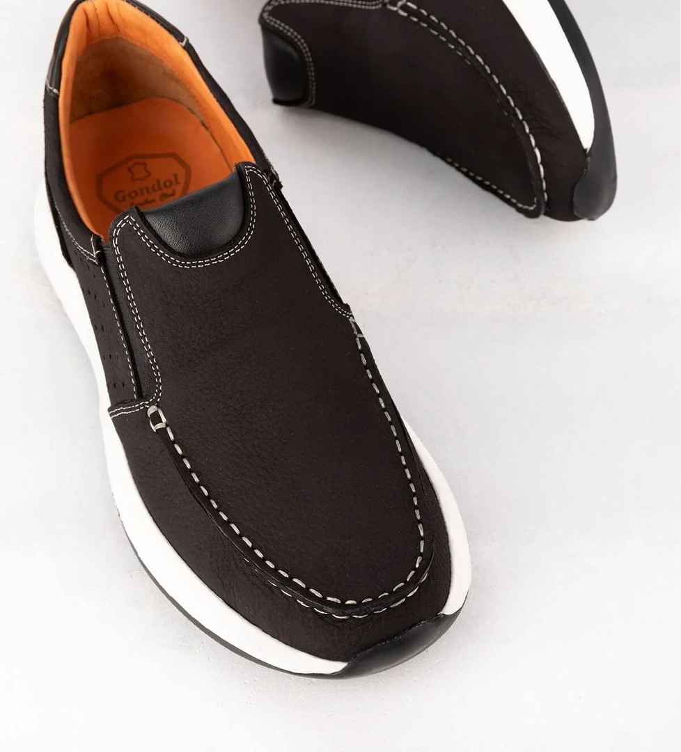 Gondol Içi Dışı Hakiki Deri Günlük Rahat Hafif Ayakkabı src.609