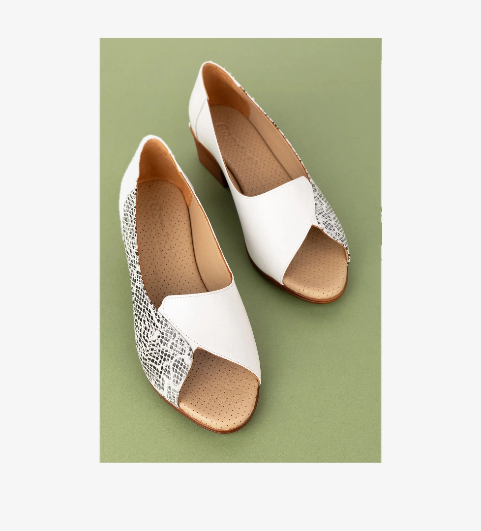 Gondol Kadın Hakiki Deri Kısa Topuklu Rahat Ayakkabı msa.42