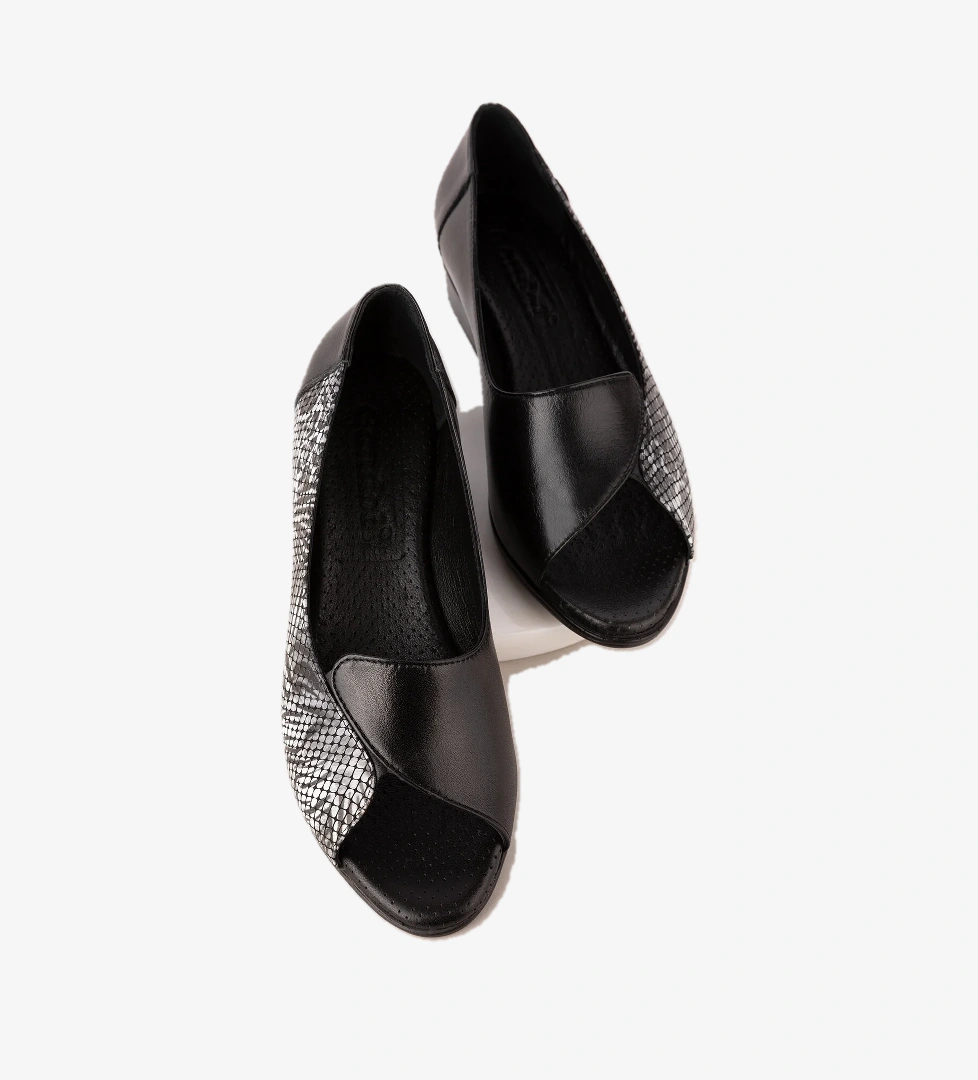 Gondol Kadın Hakiki Deri Kısa Topuklu Rahat Ayakkabı msa.42