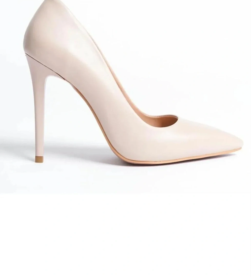 Nish Exclusive 4292 Kadın Hakiki Deri Klasik Stiletto