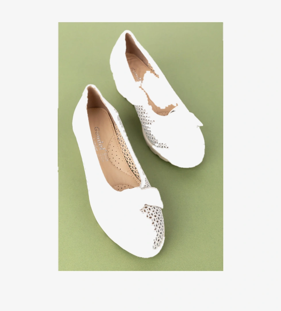 Gondol Kundura Gondol Kadın Hakiki Deri Dolgu Topuk Rahat Şık Anne Ayakkabısı ell.6189 model görseli