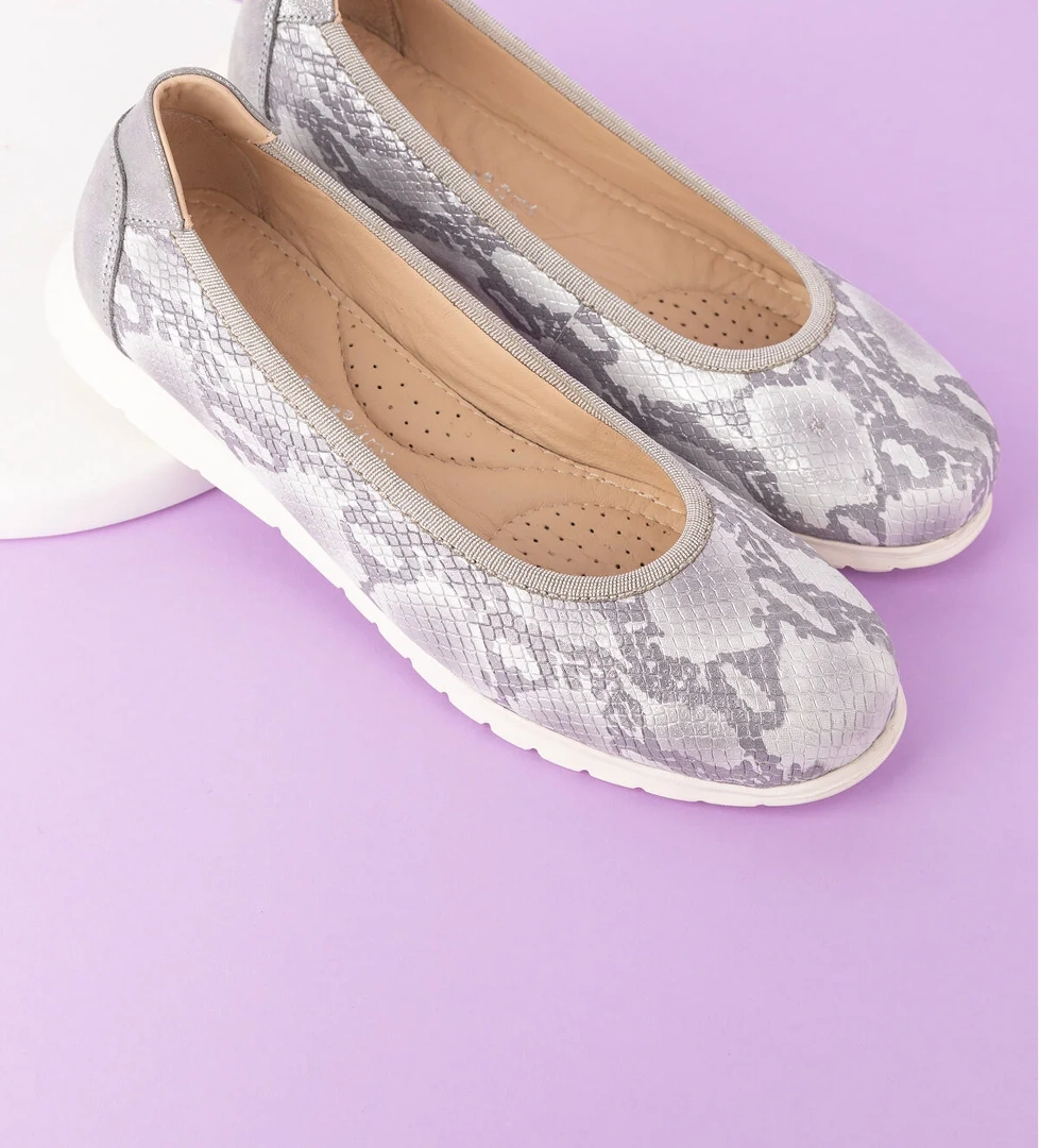 Gondol Kadın Hakiki Deri Çok Hafif Rahat Günlük Babet ell.6311