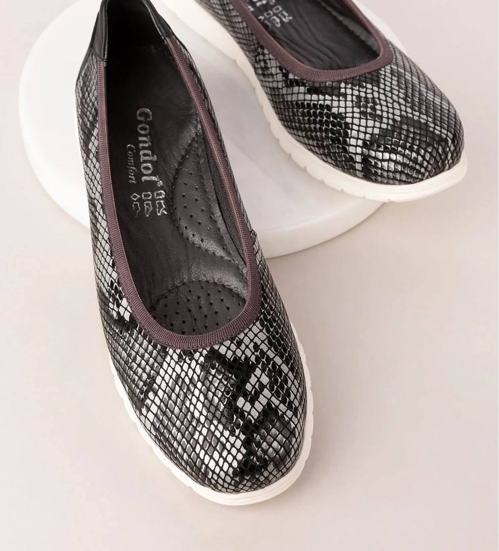 Gondol Kundura Gondol Kadın Hakiki Deri Çok Hafif Rahat Günlük Babet Ell.6311 model görseli