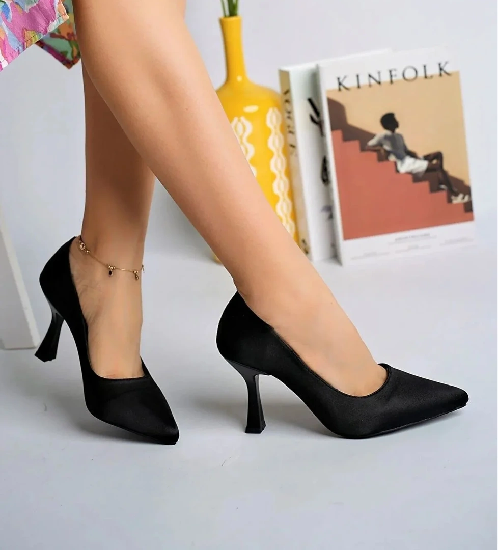 New Angel 820 Kadın Klasik Topuklu Stiletto - Görsel 1