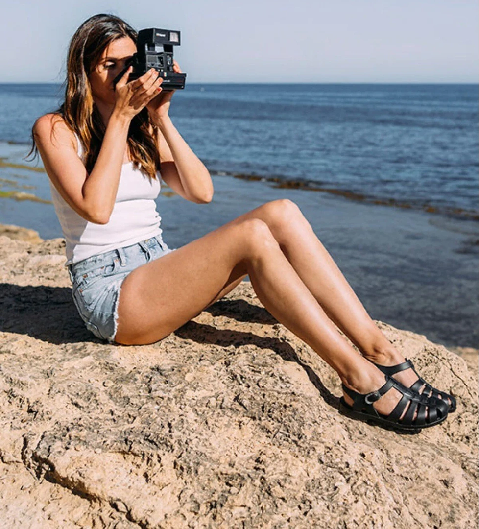 Igor Igor Siyah Biarritz Kadın Sandalet S10259-002 Sandalet & Terlik | Flo Siyah - 1. görsel