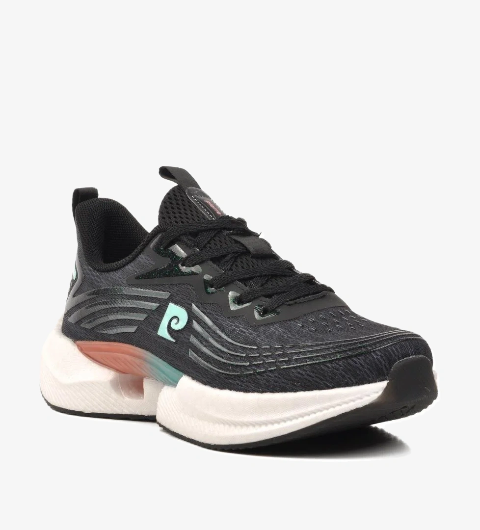 PCI-10020 Siyah-Beyaz Kadın Spor Ayakkabı