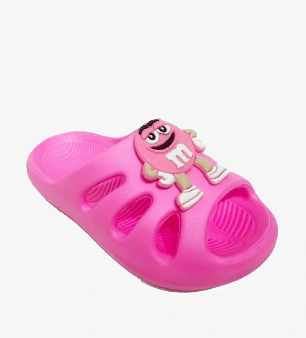 Akım E300-24 Figürlü Suya Dayanıklı Kız Çocuk Terlik 24-35 - Görsel 1