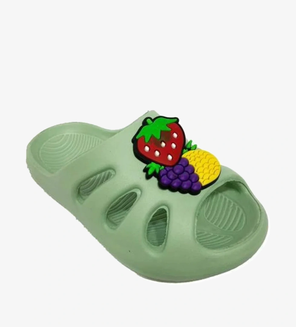 Akim Akım E300-24 Meyve Figürlü Suya Dayanıklı Kız Çocuk Terlik 24-35 model görseli