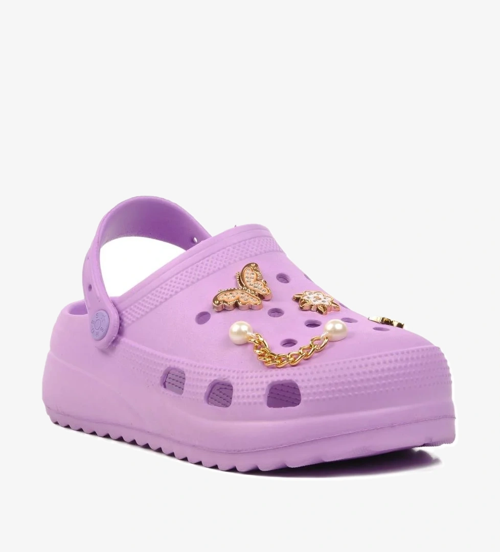 205 Lila Kadın Sabo Terlik