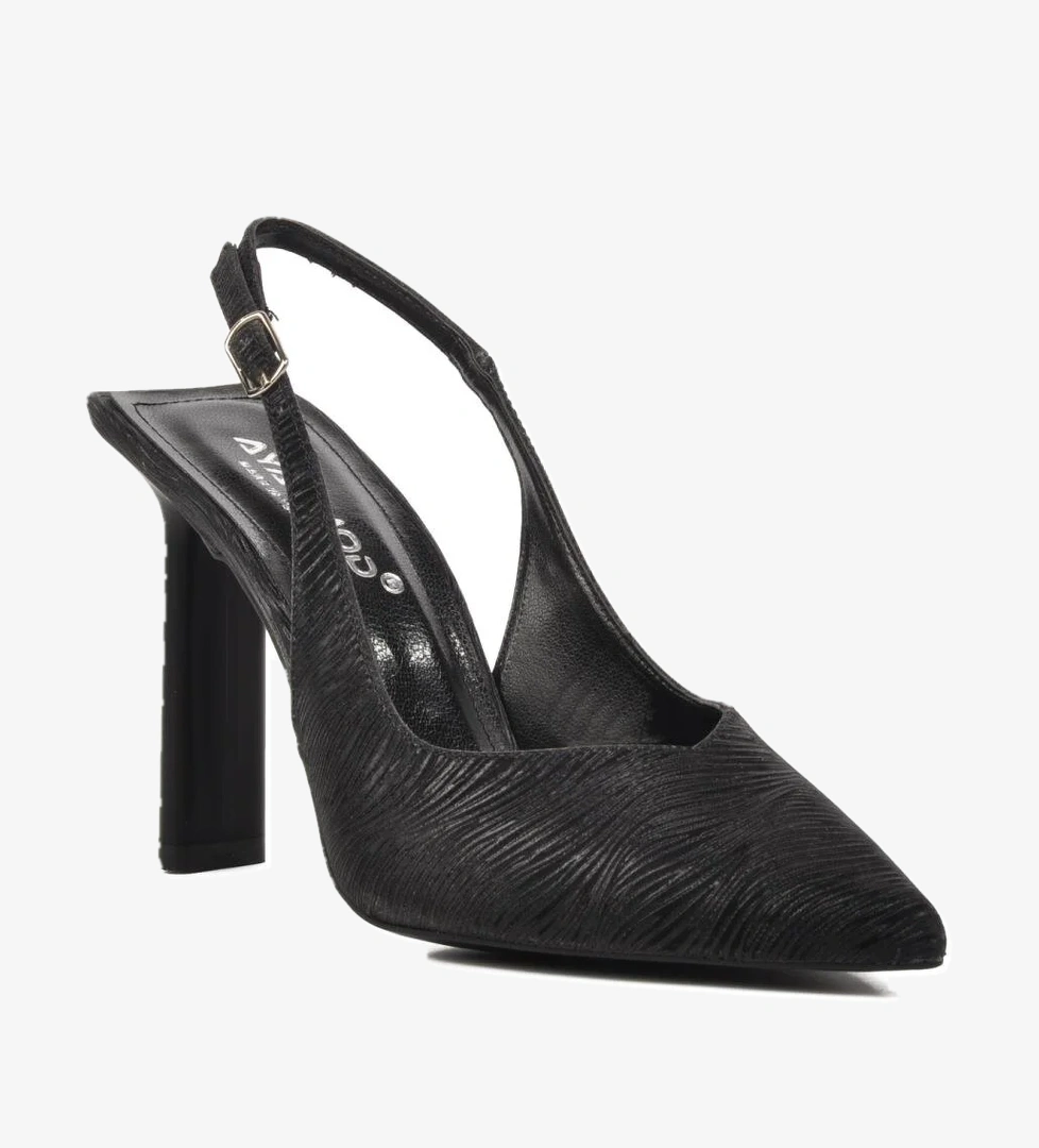 298226 Siyah Kadın Abiye Ayakkabı