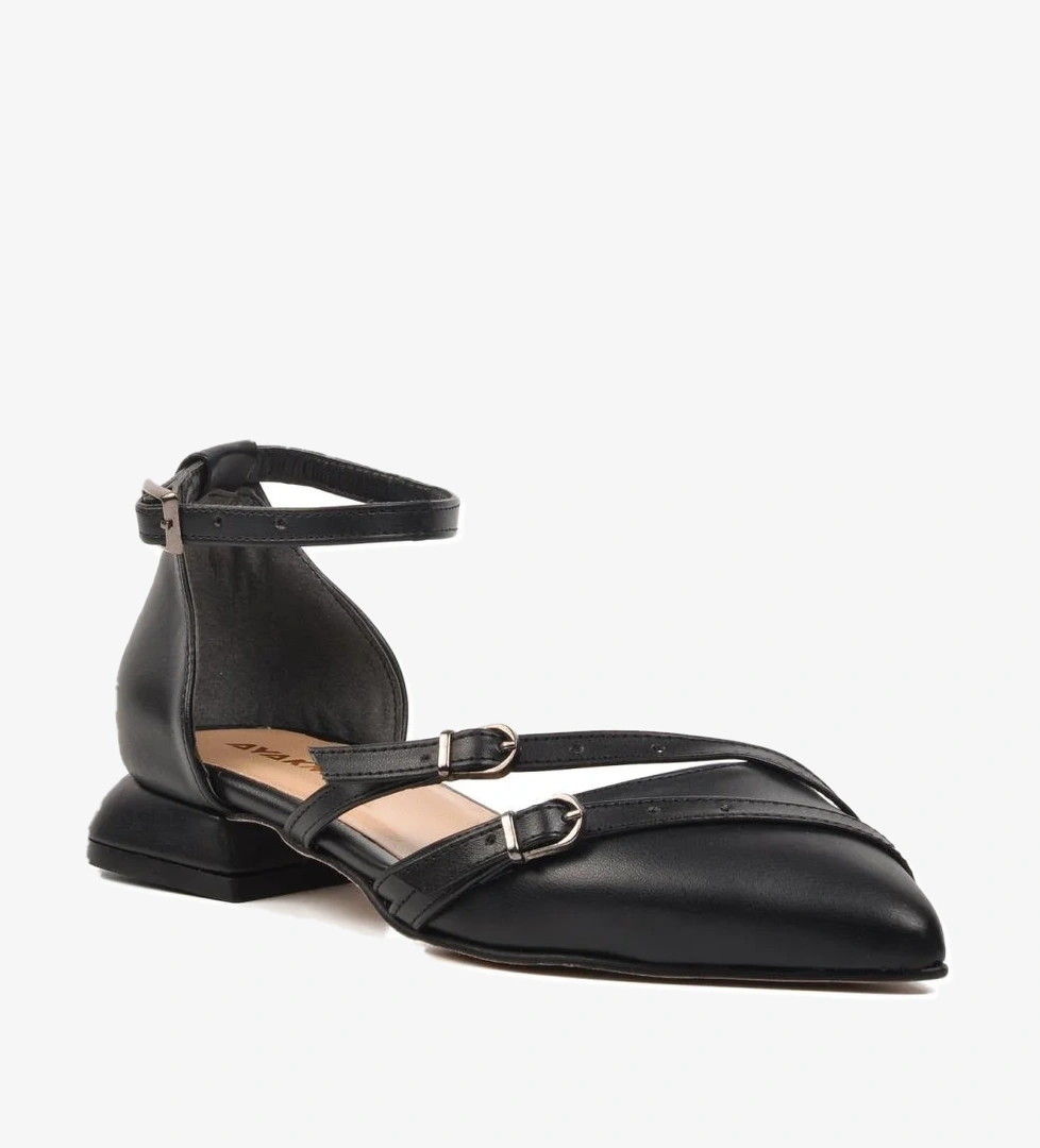 S-122 Siyah Kadın Günlük Ayakkabı - Görsel 1