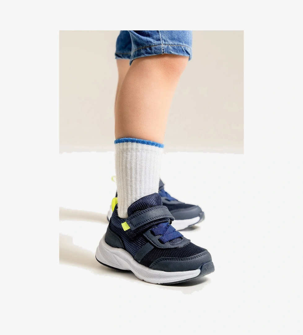 Unisex Çocuk Lacivert Günlük Spor Ayakkabı