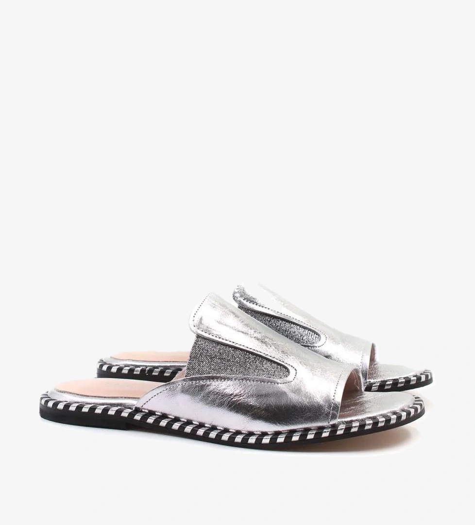 Hakiki Deri Kadın Düz Terlik 888ZA246