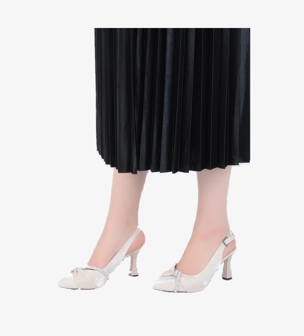 Scarletta Vizza 8 Cm Topuklu Kadın Ayakkabı model görseli