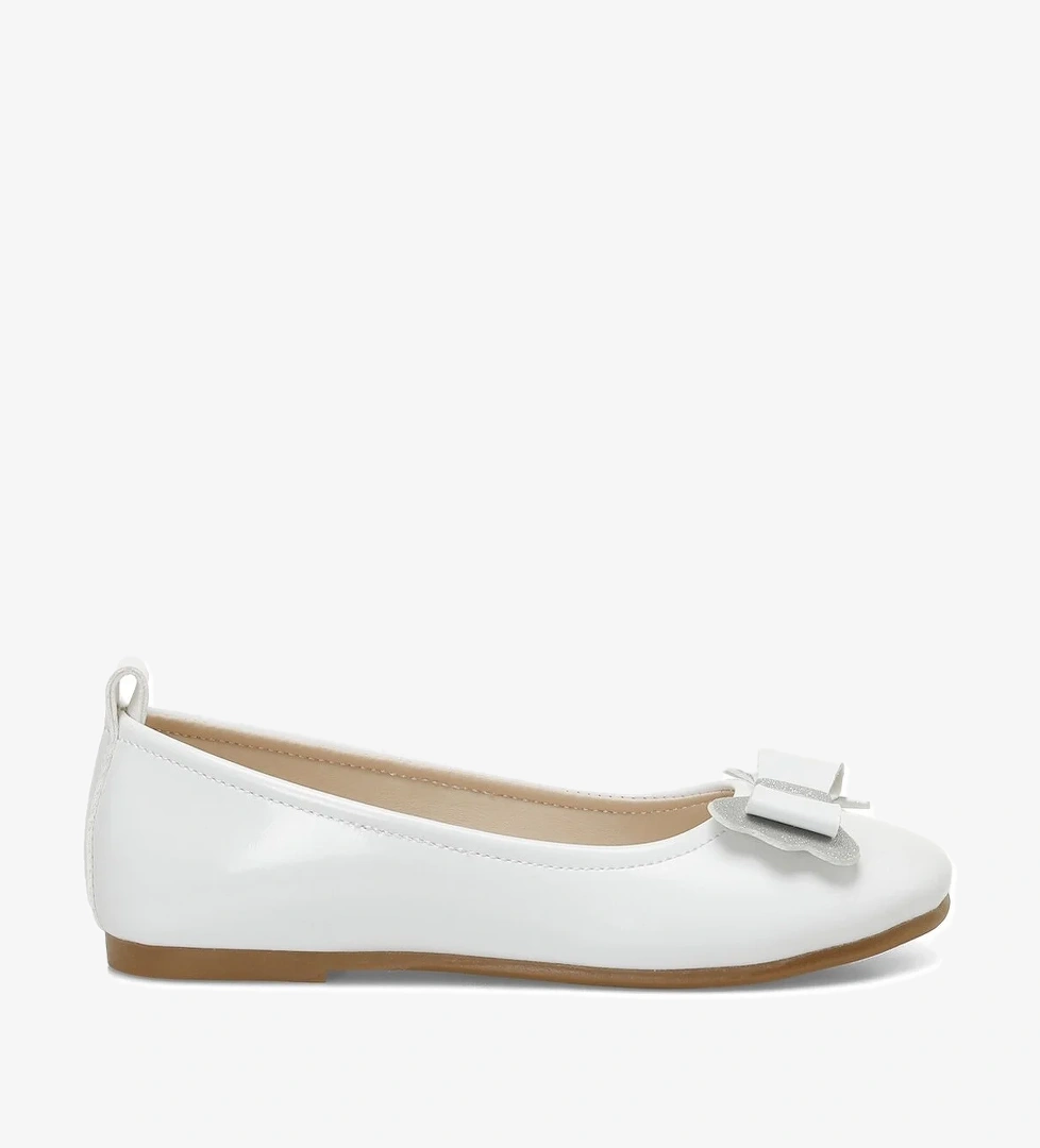 SERONA-E F 4FX Beyaz Kız Çocuk Babet - Görsel 1