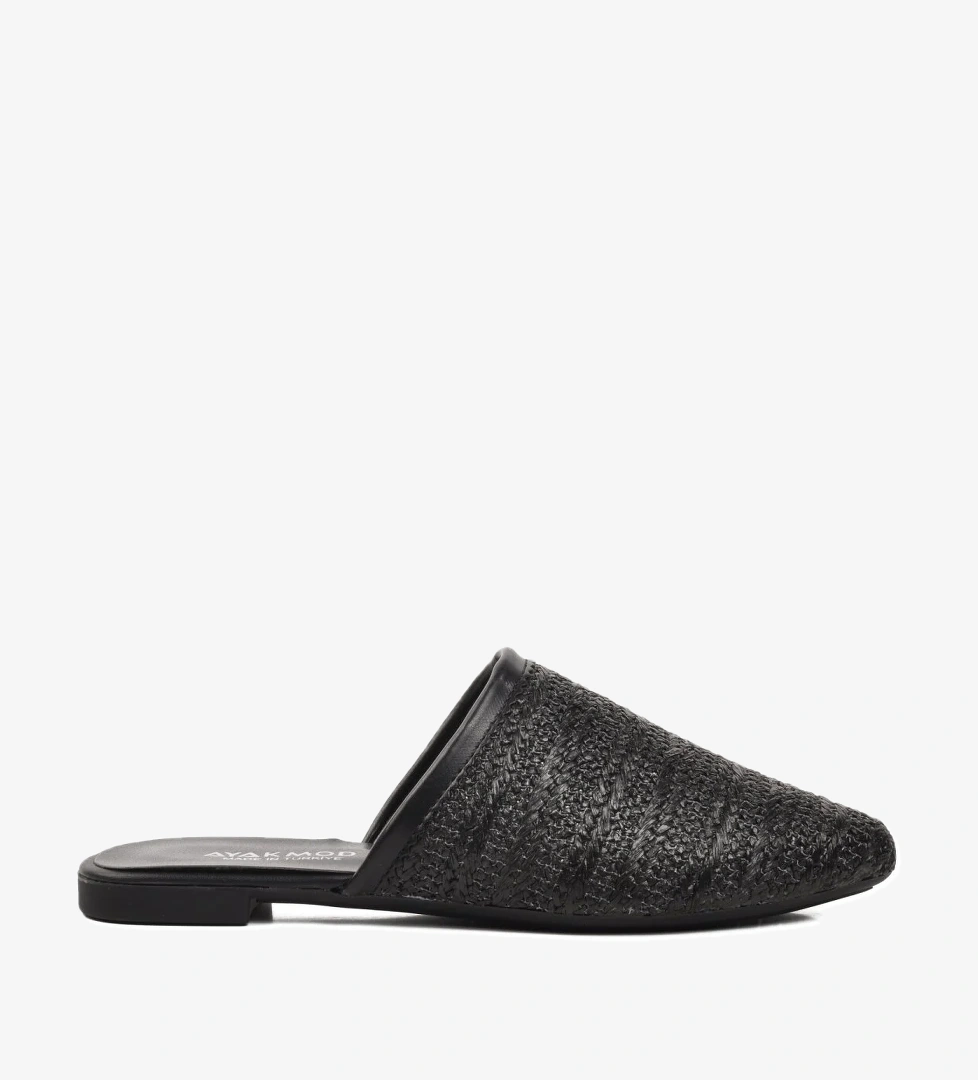 335168 Siyah Kadın Terlik - Görsel 1