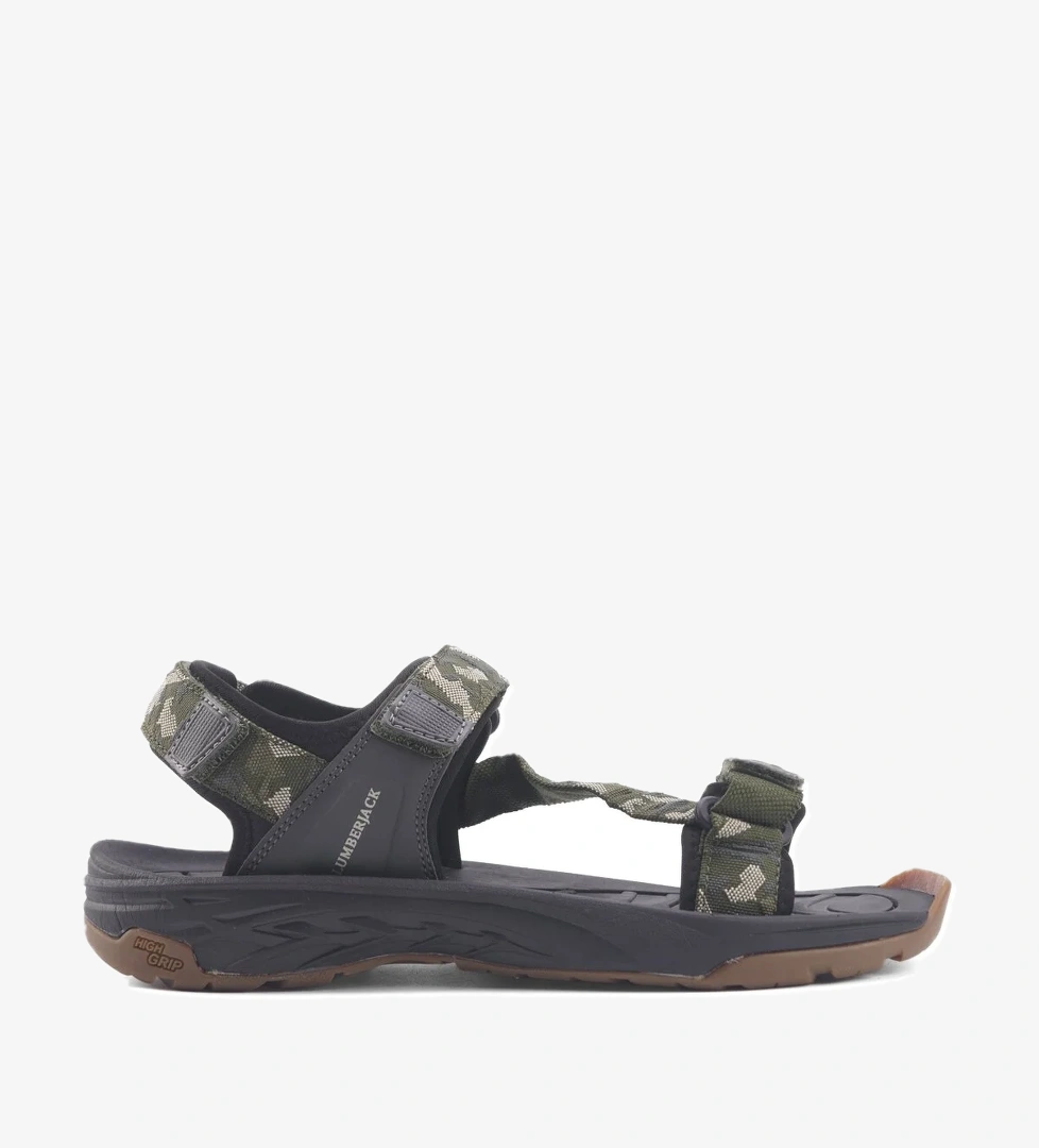 SEGA 4FX HAKI Erkek Sandalet - Görsel 1