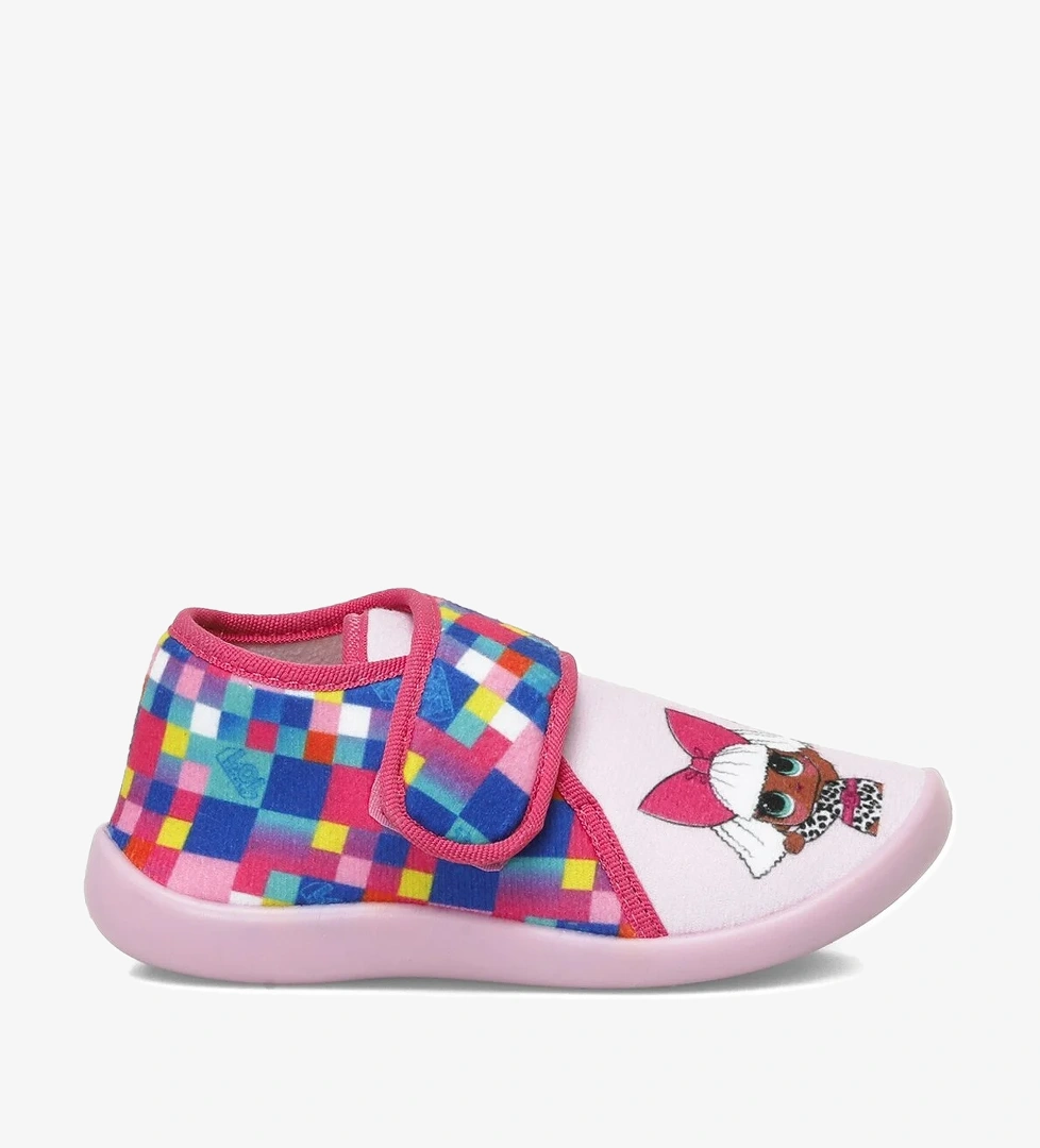 GABON.P4PR Pembe Kız Çocuk Panduf - Görsel 1