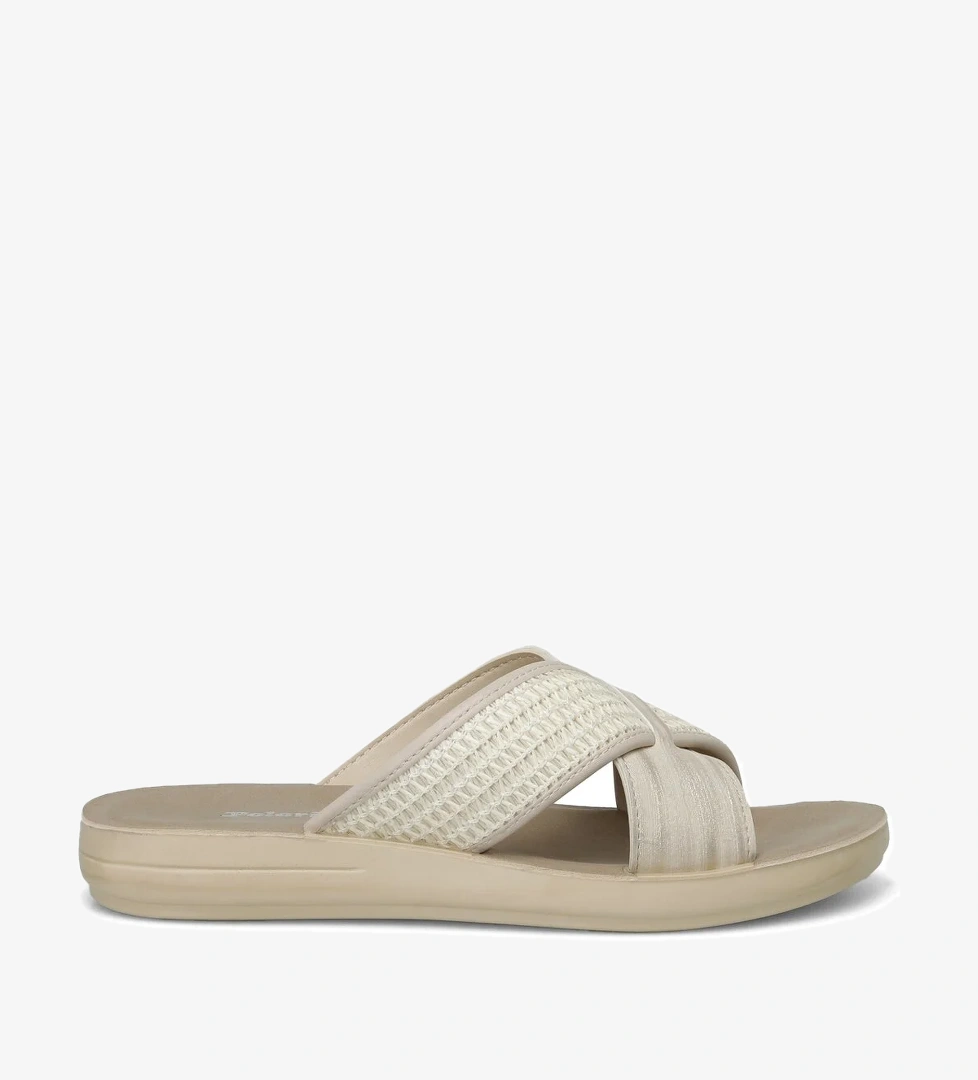 405080.Z4FX Bej Kadın Terlik - Görsel 1