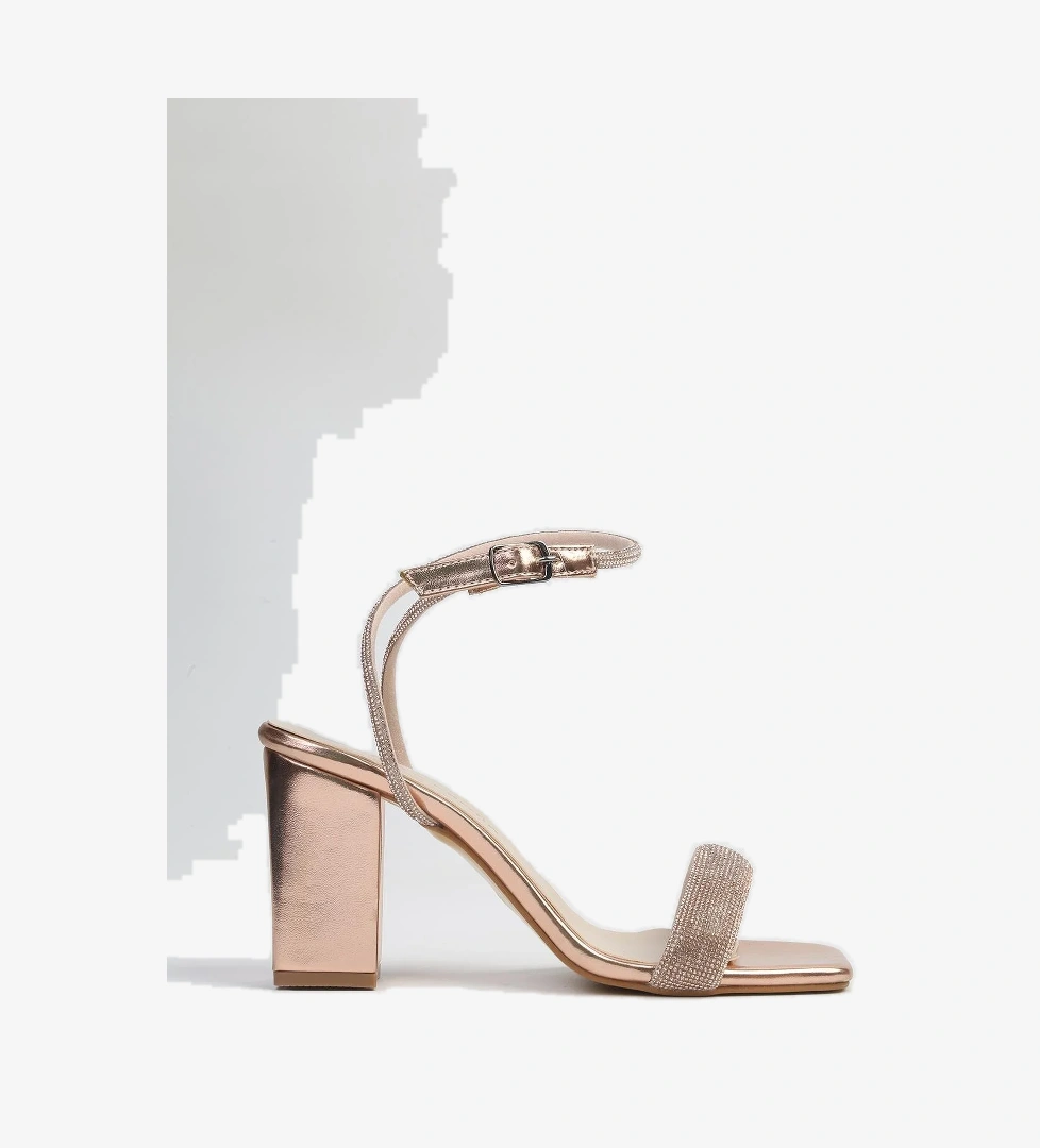 ® | PC-53056- 3959 Rose-Kadın Topuklu Ayakkabı - Görsel 1