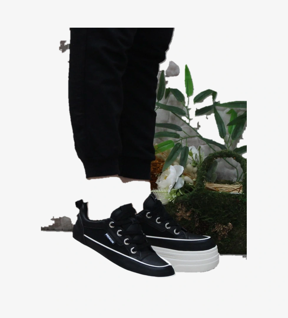 M.p 241 1664 Premıum Rahat Orijinal Ürün Kalın Taban Sneaker Kadın Ayakkabı model görseli