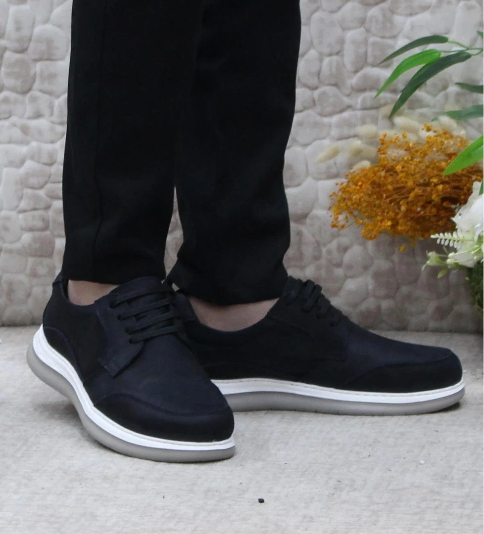 Bulldozer 241104 Nubuk Hakiki Deri Rahat Taban Hafif Erkek Ayakkabı model görseli