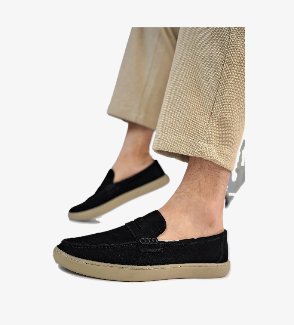 DENZEL Garantili Günlük Klasik Hakiki Deri Casual Rahat Ortopedik Bağcıksız Erkek Ayakkabı