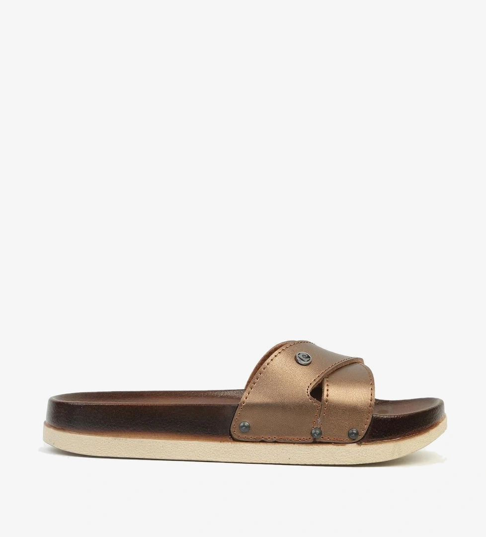 ® | PC-7260-3485 Bronz - Kadın Terlik