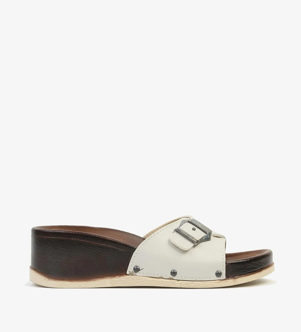 Pierre Cardin ® | Pc-7249-3485 Siyah Krem- - Kadın Terlik model görseli