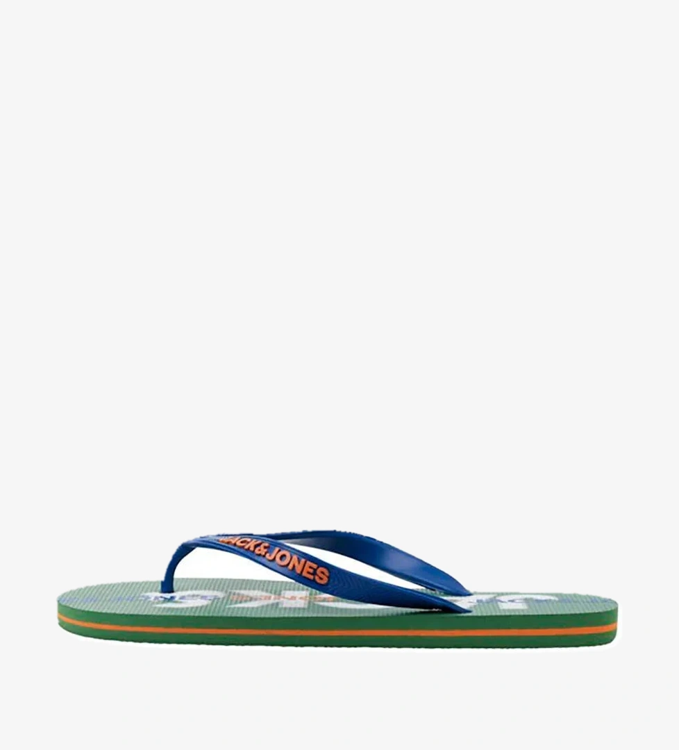 Erkek Jfwbrıght Yazı Detaylı Parmak Arası Terlik 12251242 Yeşil