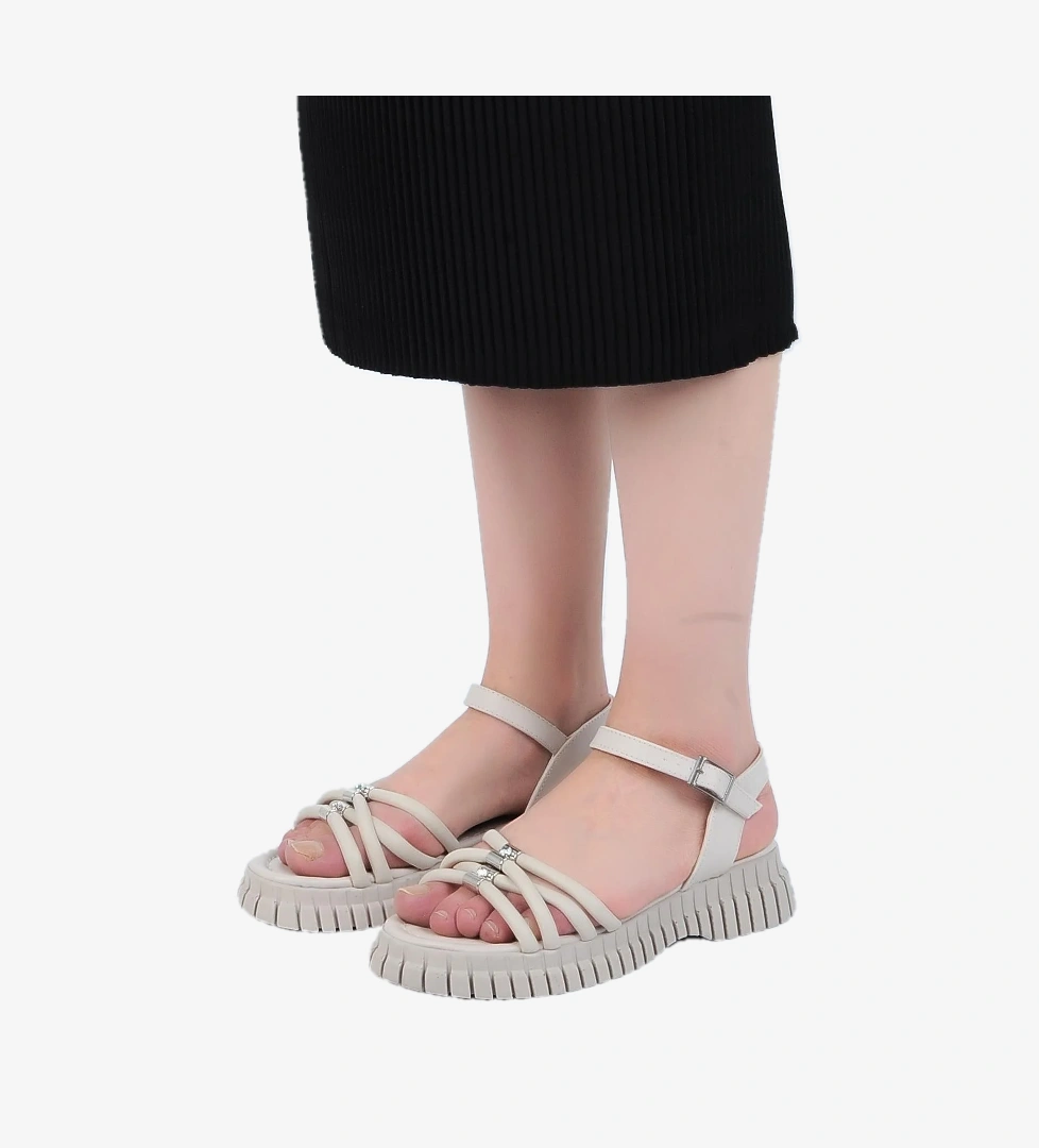 Ayakcenter Kawa Günlük Yazlık Kadın Düz Sandalet model görseli