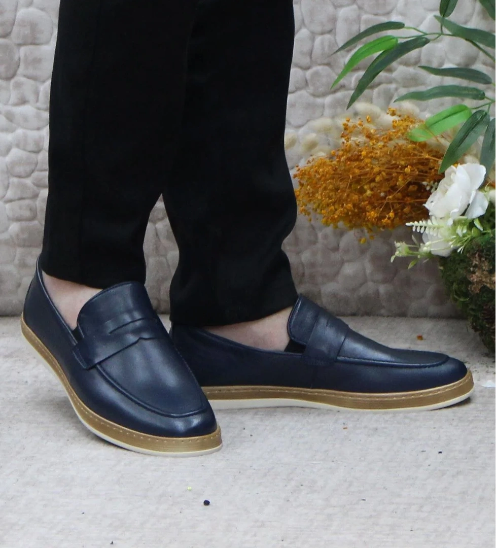 34242 Bordolli Yumuşak Hafif İç Ve Dış Hakiki Deri Erkek Ayakkabı