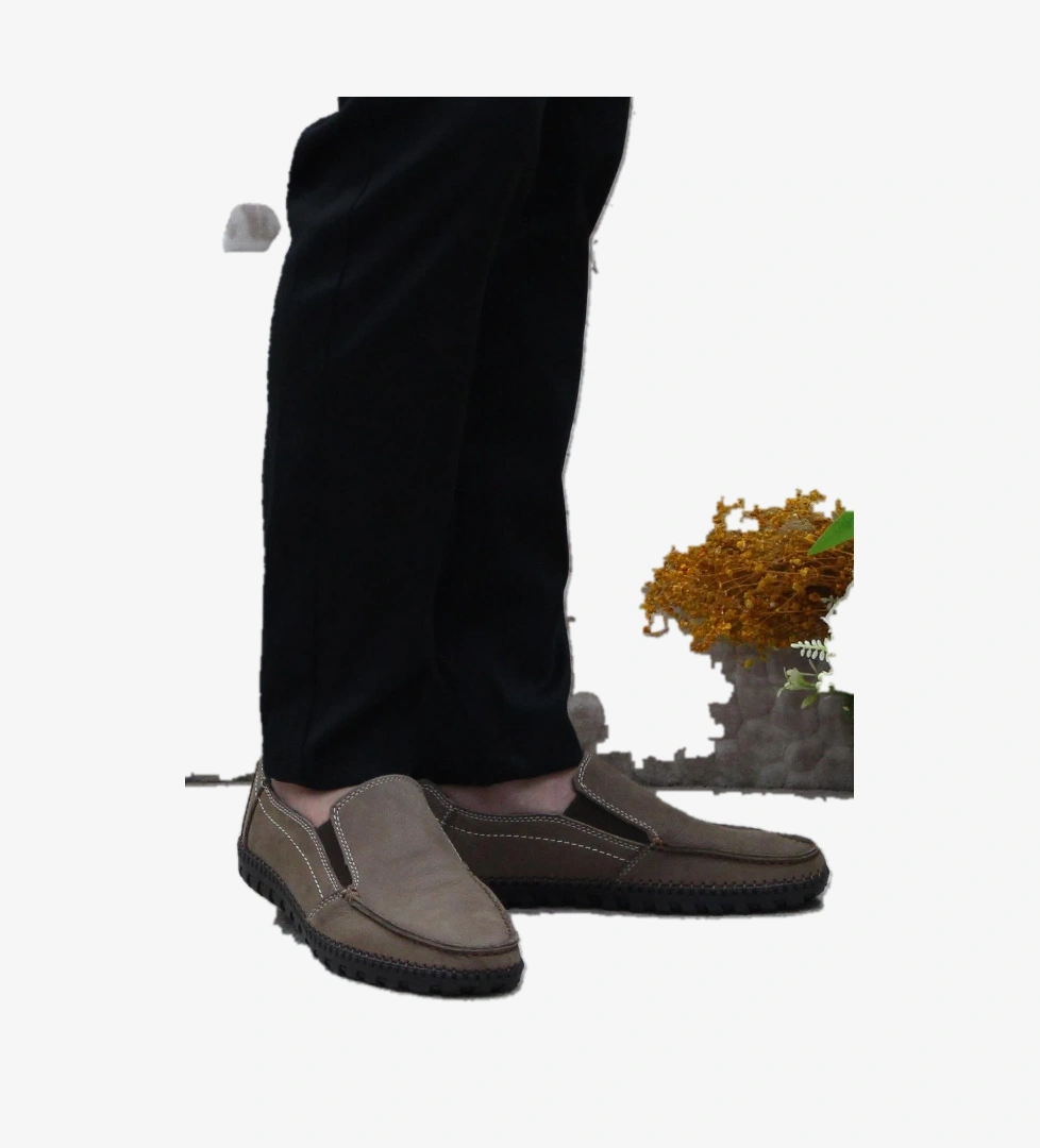 Bulldozer 241051 Nubuk Rahat Yumuşak Hakiki Deri Erkek Ayakkabı model görseli