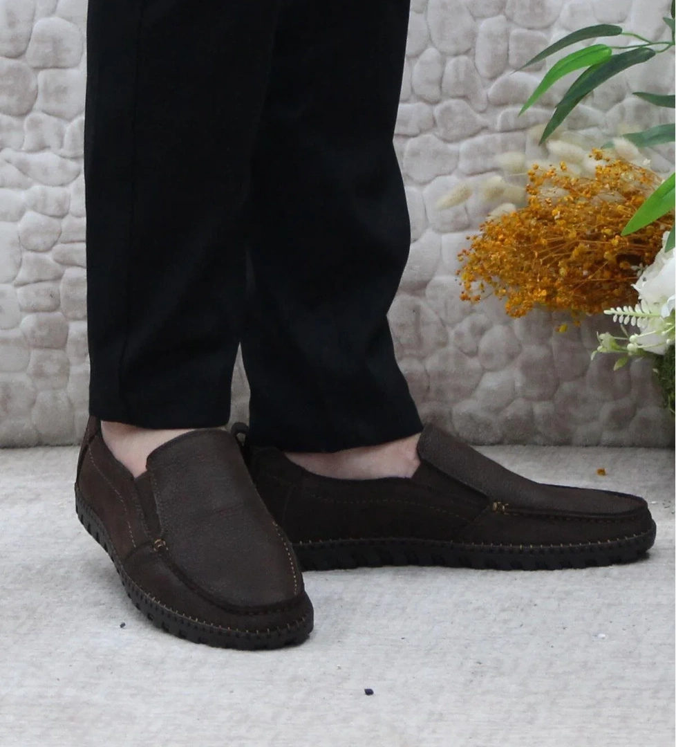 241051 Nubuk Rahat Yumuşak Hakiki Deri Erkek Ayakkabı