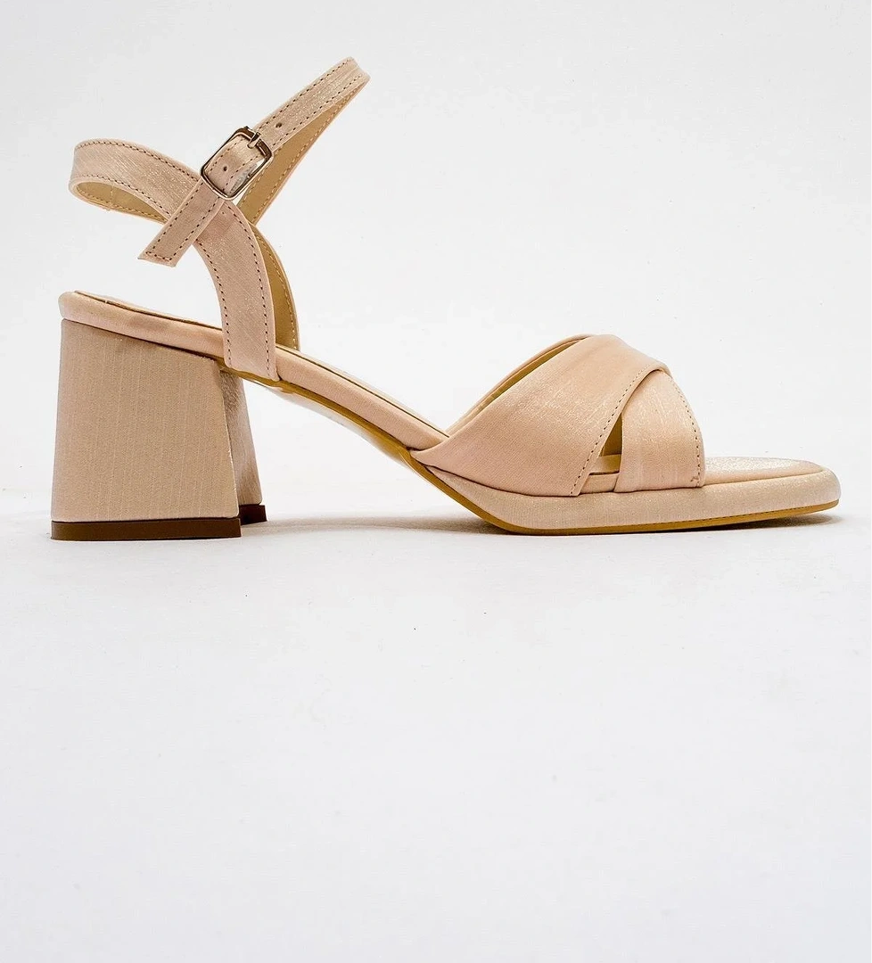 Kadın Topuklu Ayakkabı TEN SATEN