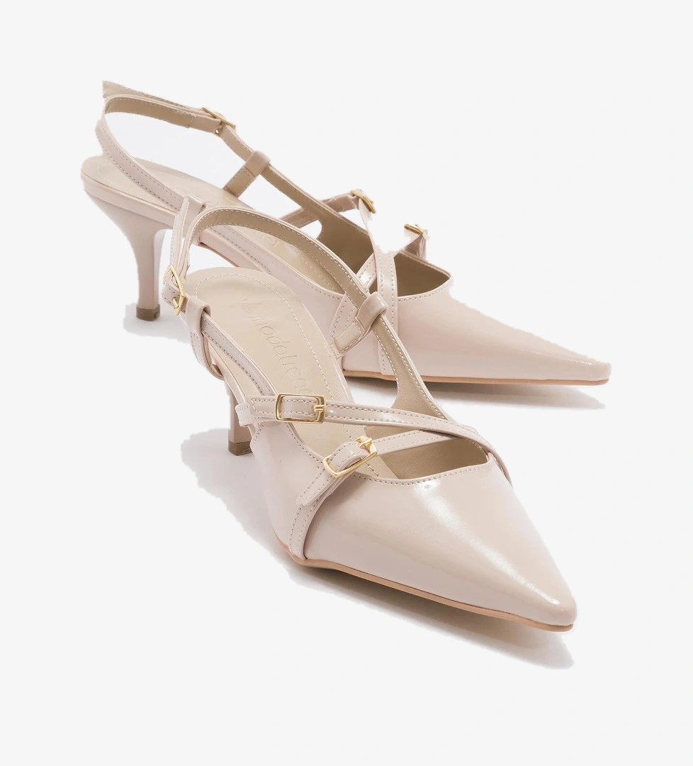 Kadın Sivri Burun Topuklu Ayakkabı TEN RUGAN