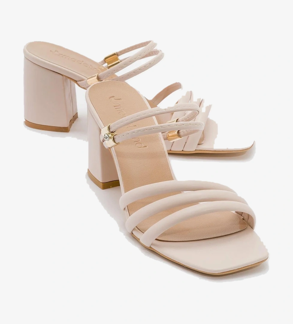 Kadın Sivri Burunlu Stiletto TEN CİLT - Görsel 1