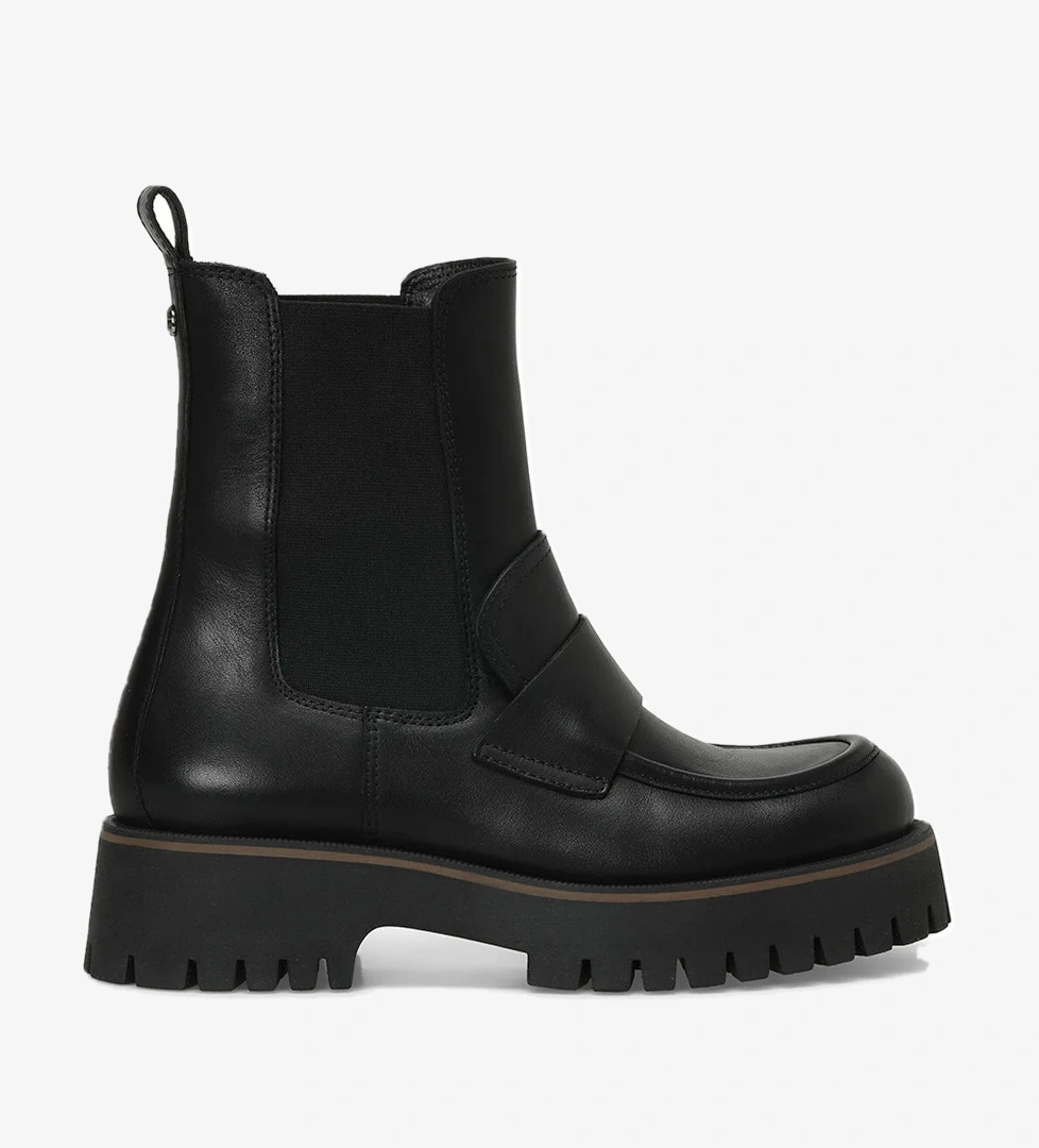 ERNA 4PR Siyah Kadın Chelsea Bot - Görsel 1