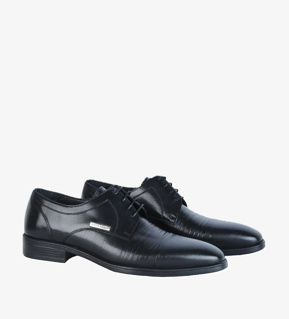 Pierre Cardin 120526 Exclusıve Siyah Deri Erkek Klasik Ayakkabı model görseli