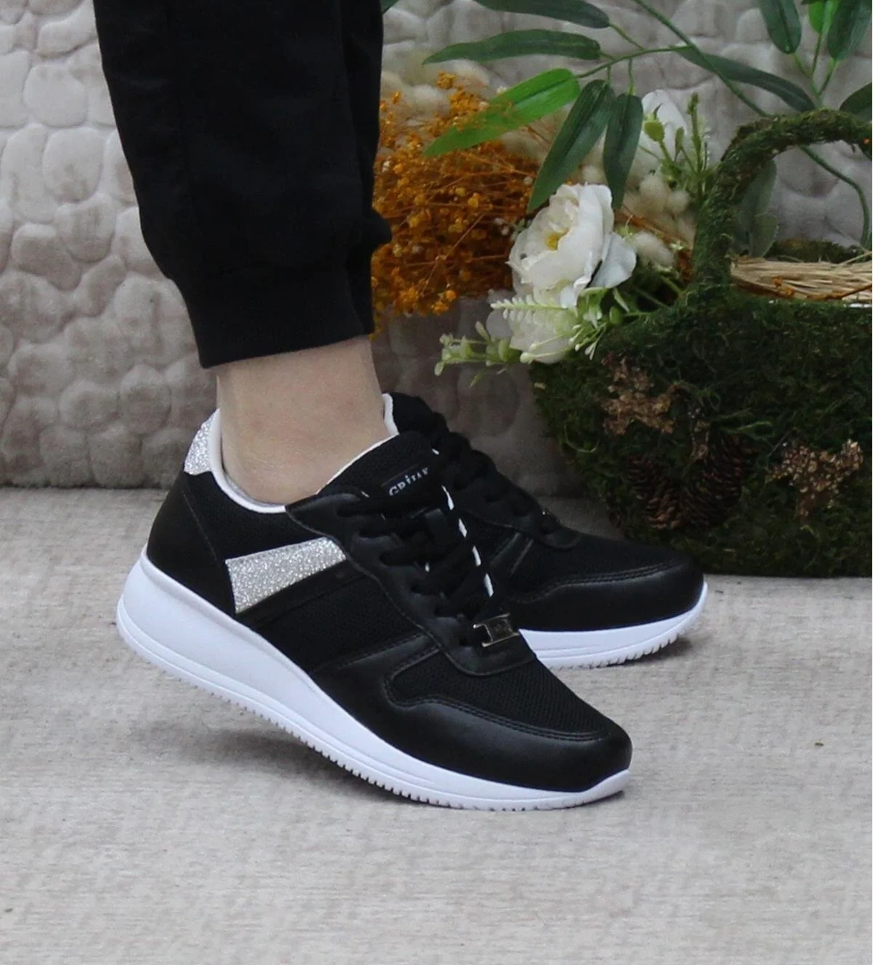 Fort Grijax 0018 Anatomik Rahat Dolgu Taban Kadın Ayakkab model görseli