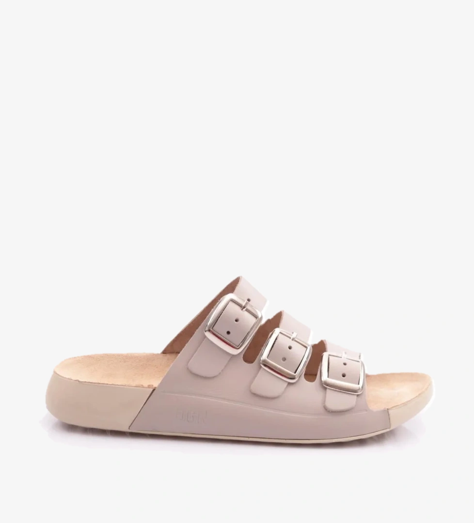 P29 Kadin Tokali Üç Bantli Terlik