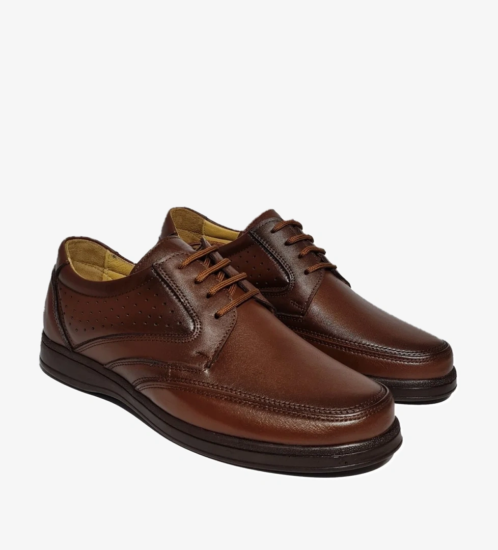 Akyüz Erkek Hakiki Deri Rahat Yumuşak Taban Ayakkabı Ay-961-y model görseli